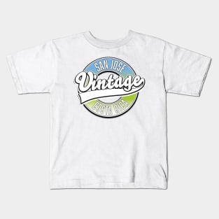 San José, Costa Rica vintage logo Kids T-Shirt